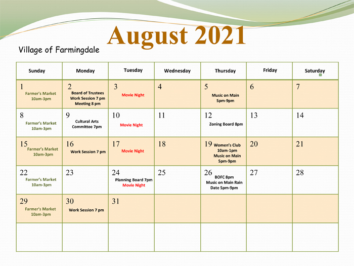 Inc. Village of Farmingdale